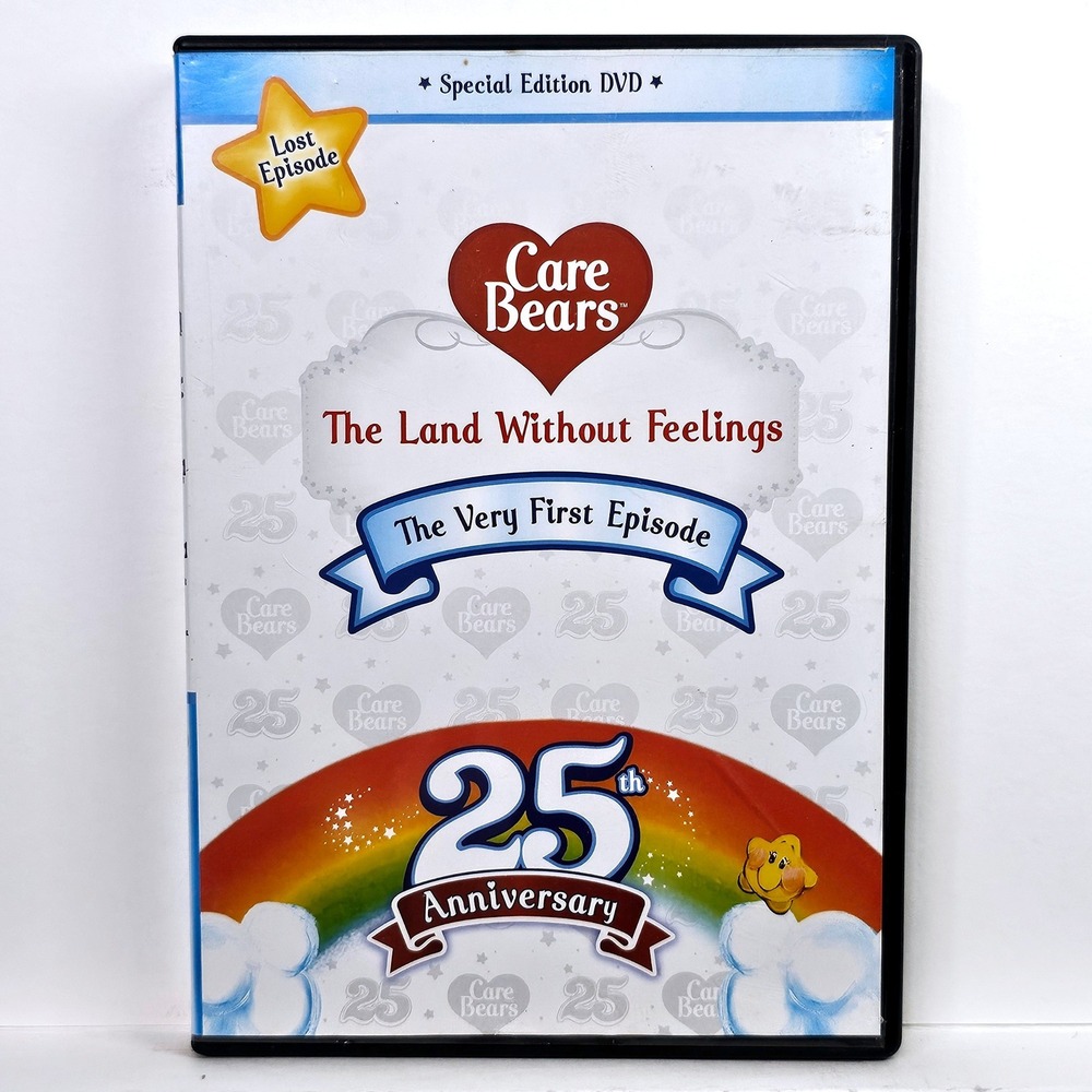 Care Bears Land Without Feelings DVD 25th‎ Anniversary Lost Episode Rare 1983